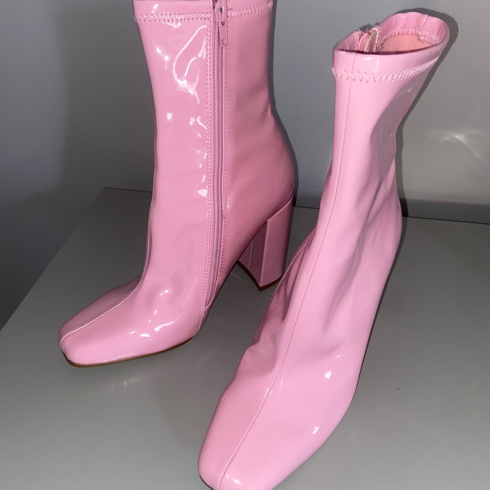 Steve Madden LYNDEN PINK PATENT - BLUE PATENT - Picture 3 of 10